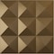 Ekena Millwork 11 7/8in. W x 11 7/8in. H Benson EnduraWall Decorative 3D Wall Panel Covers 0.98 Sq. Ft. WP12X12BECCB - alternate 1
